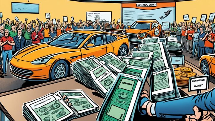 Bitcoin Transactions Car Auctions