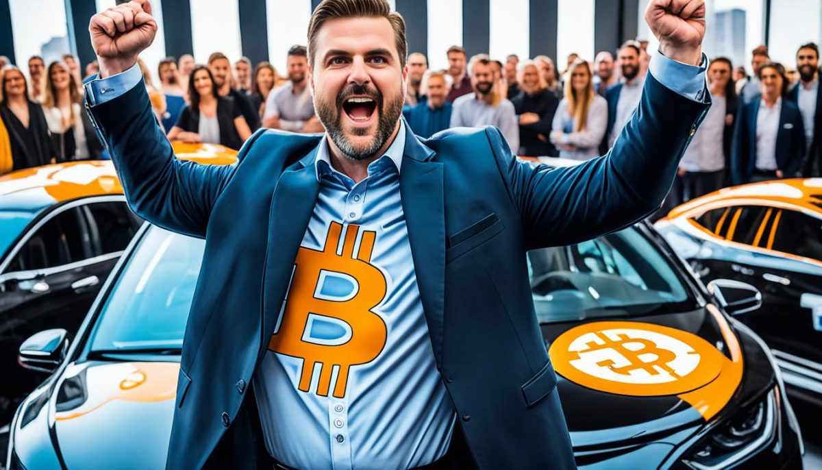 bitcoin car auctions